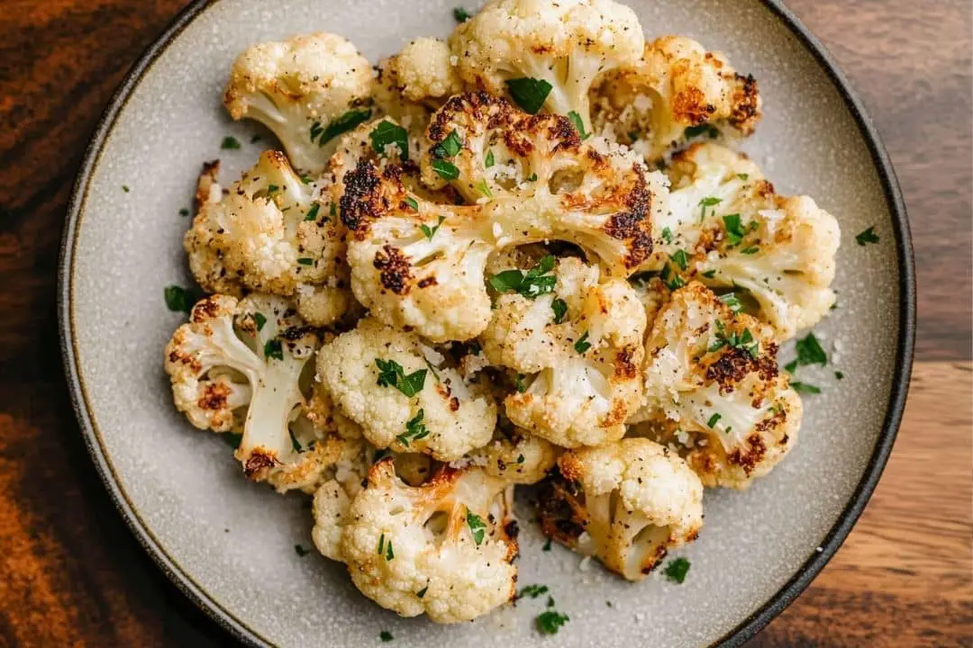 Parmesan Roasted Cauliflower Recipe