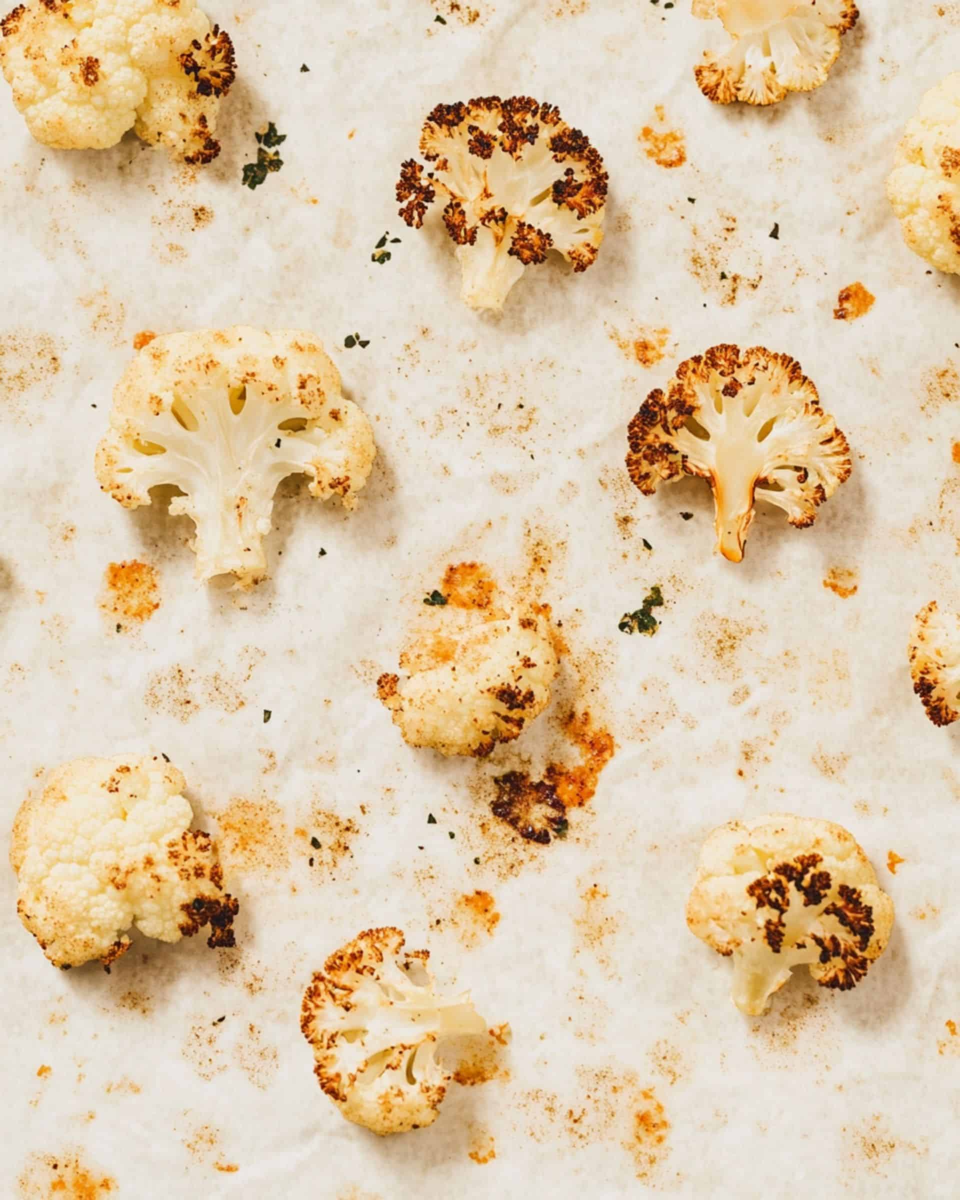 Parmesan Roasted Cauliflower Recipe