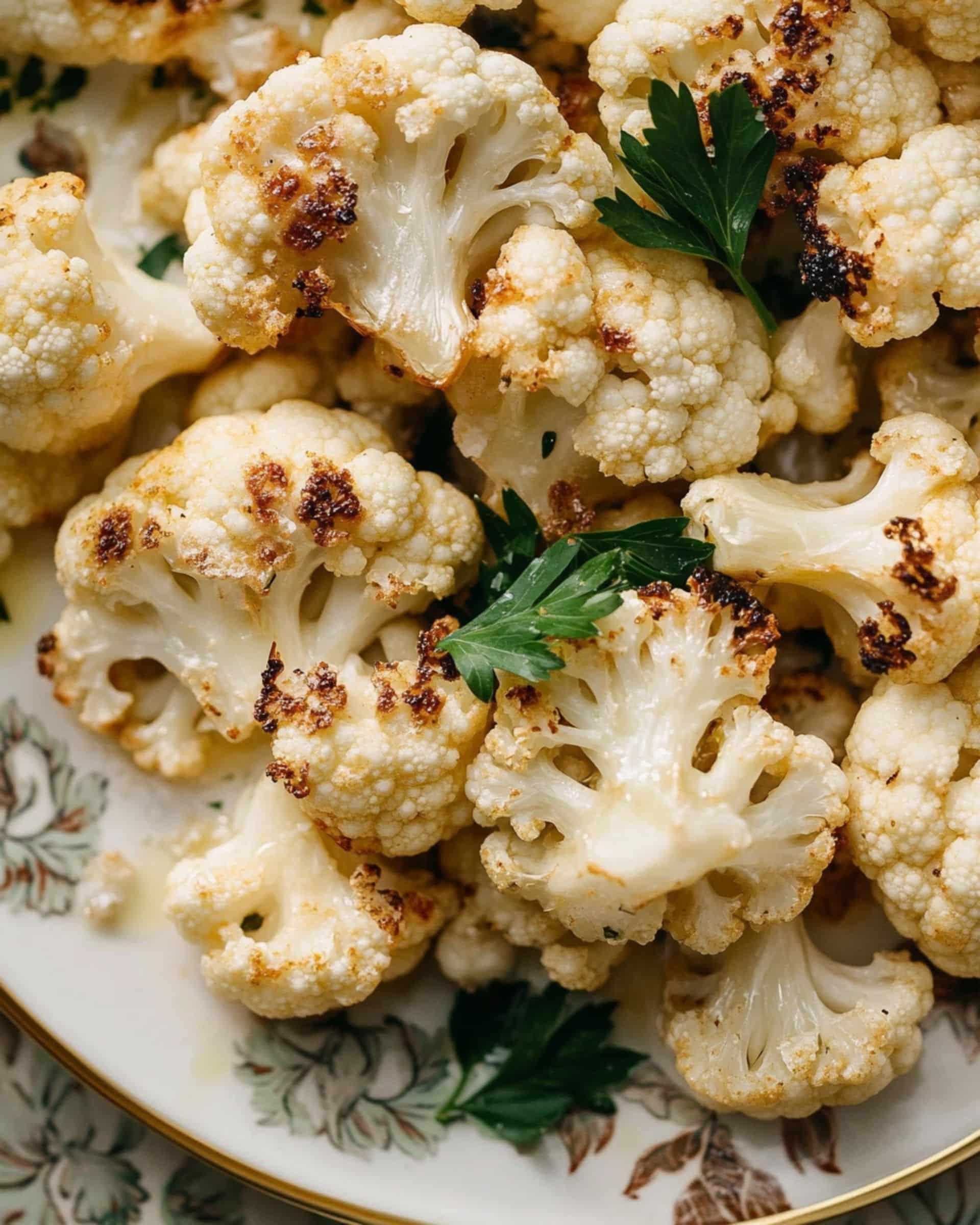 Parmesan Roasted Cauliflower Recipe