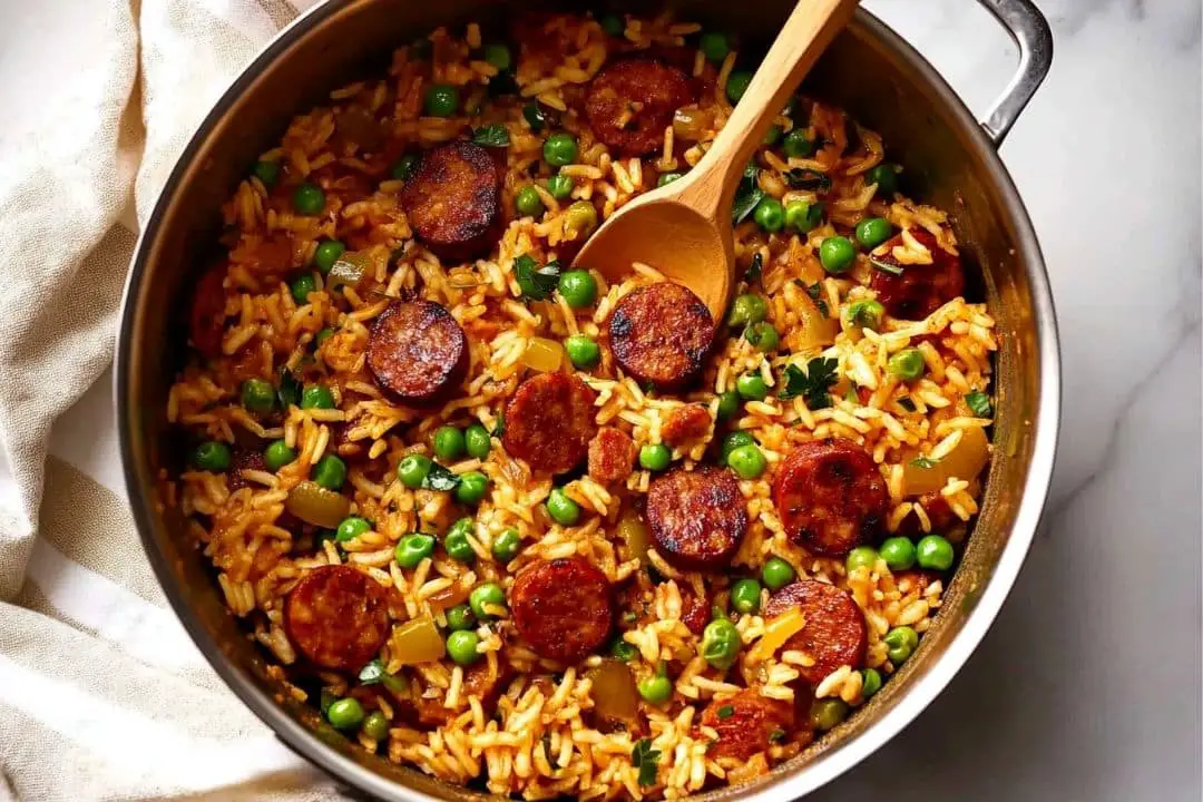 Smoked Sausage and Rice - Easy One Pot Dinner Recipe