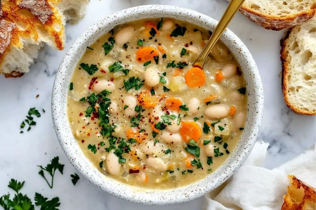 Tuscan White Bean Soup Recipe