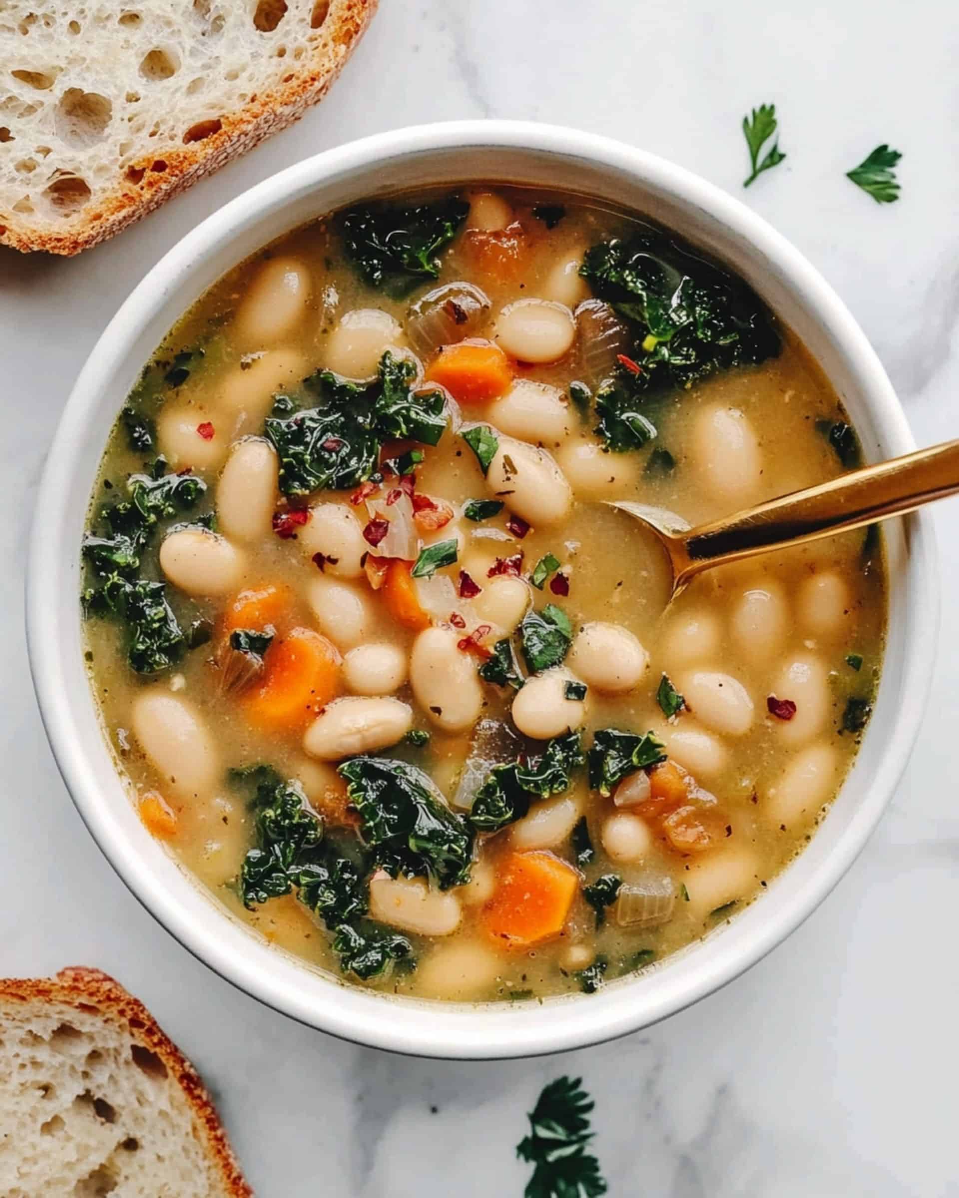 Tuscan White Bean Soup Recipe