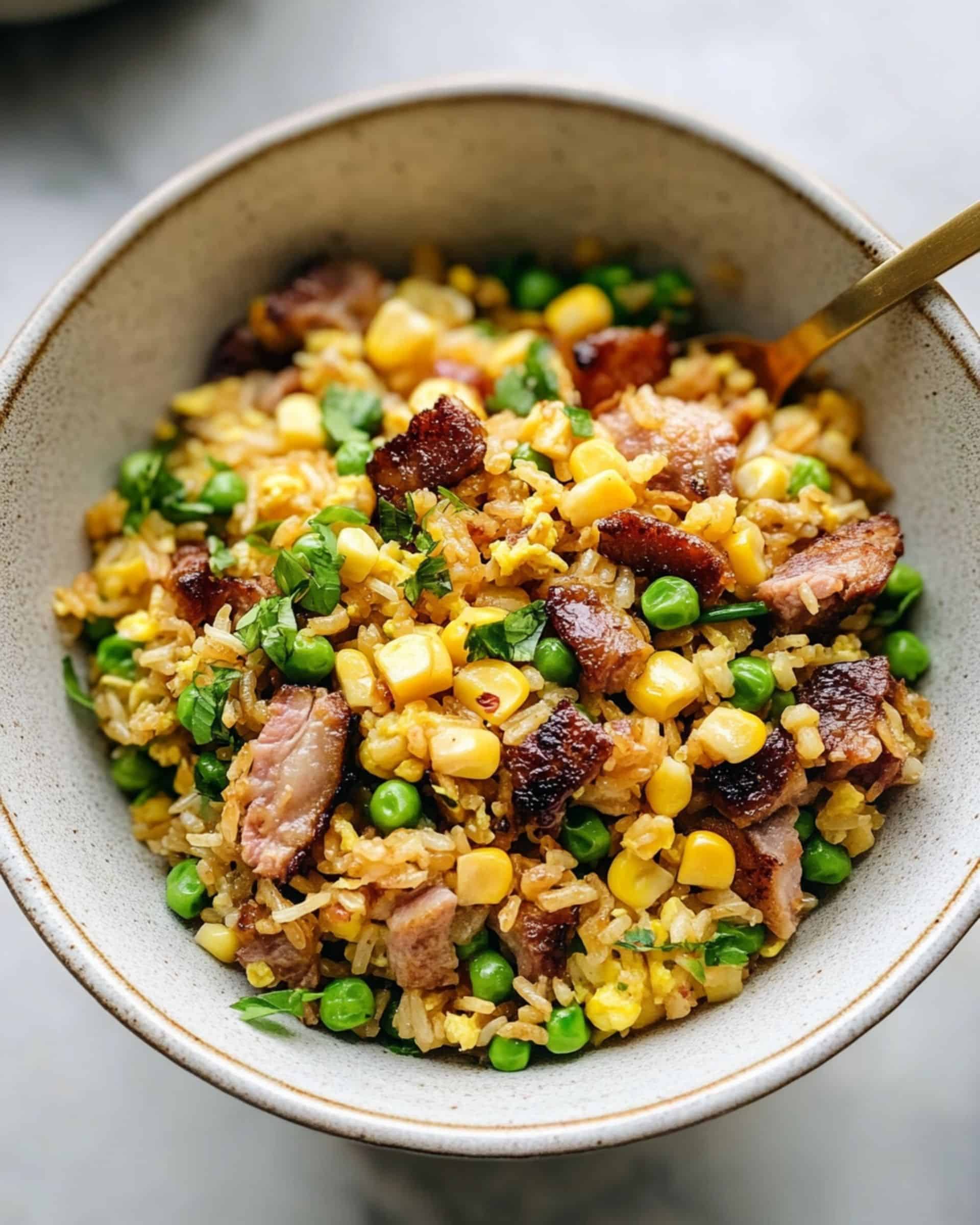 Breakfast Fried Rice Recipe