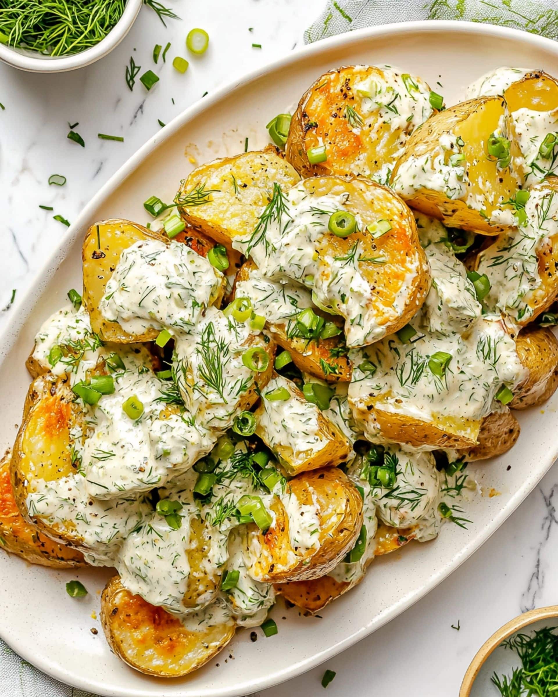 Crispy Potato Salad Recipe