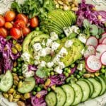 Everything Spring Green Salad with Lemon Basil Vinaigrette Recipe