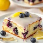Lemon Blueberry Sheet Cake Recipe