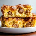Overnight Croissant Breakfast Casserole Recipe
