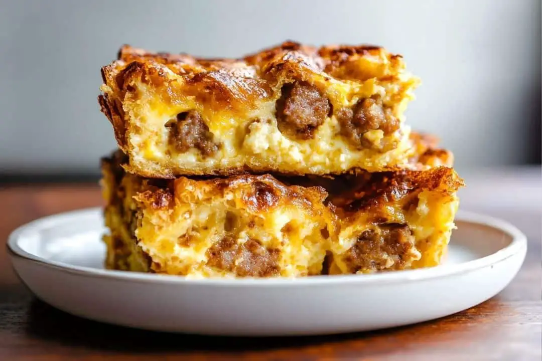 Overnight Croissant Breakfast Casserole Recipe