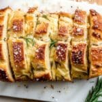 Rosemary Garlic Pull Apart Bread Recipe