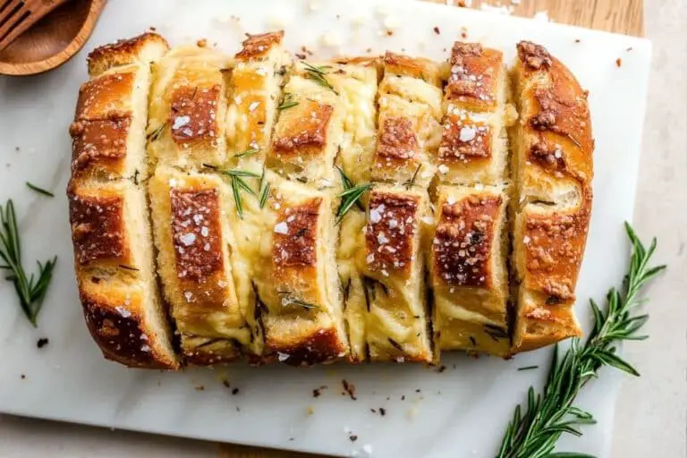 Rosemary Garlic Pull Apart Bread Recipe