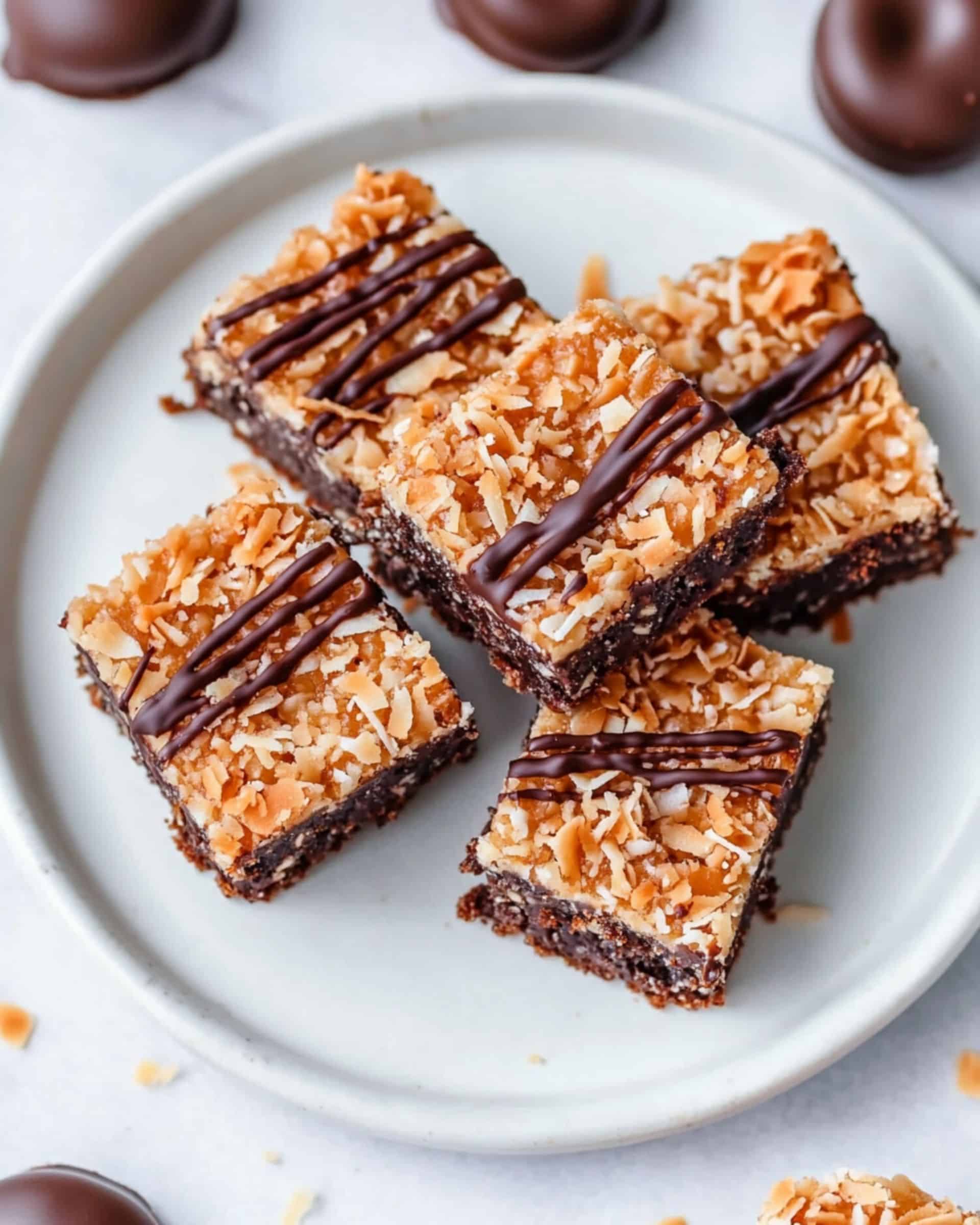 Samoa Brownies Recipe