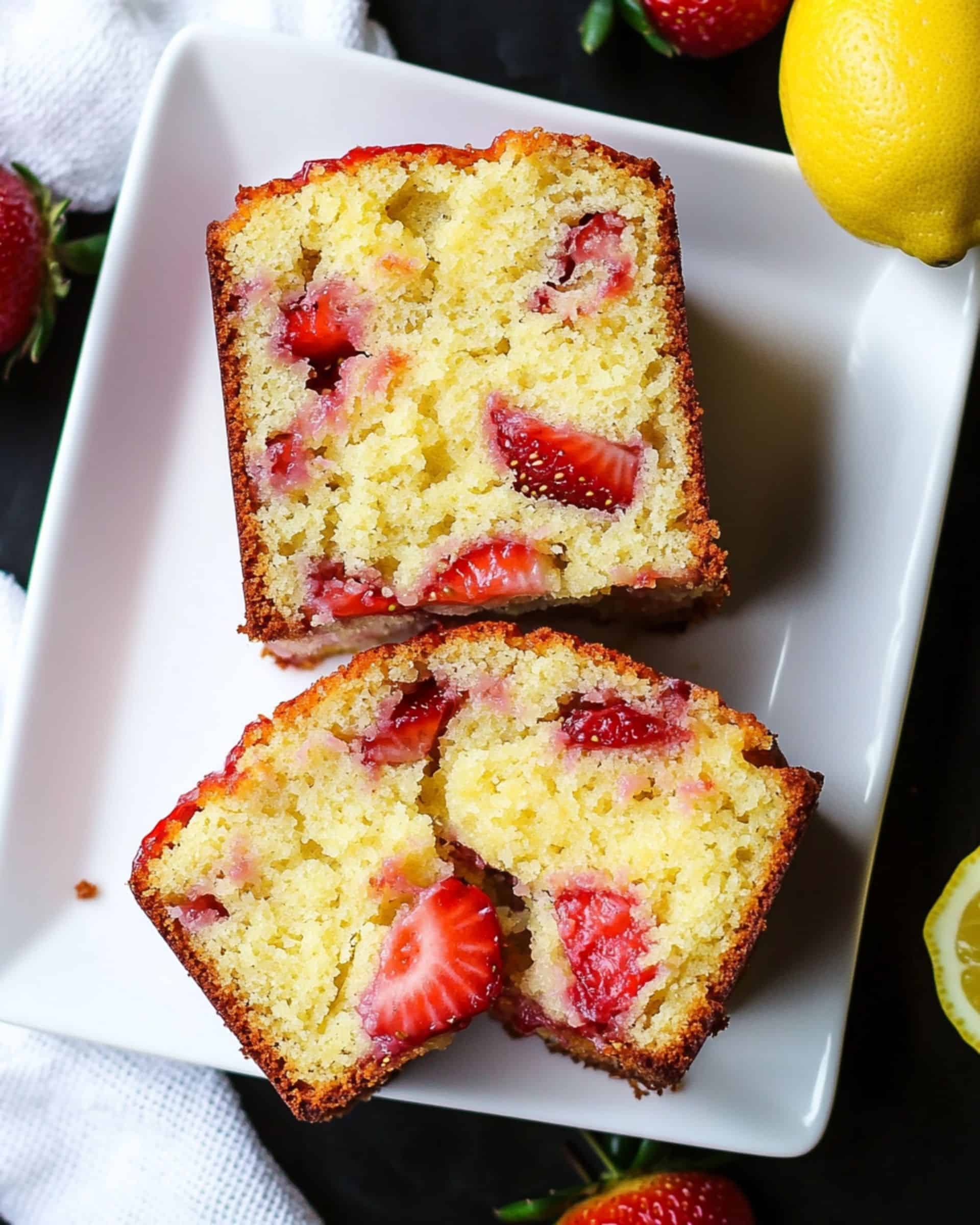 Strawberry Lemonade Quick Bread Recipe