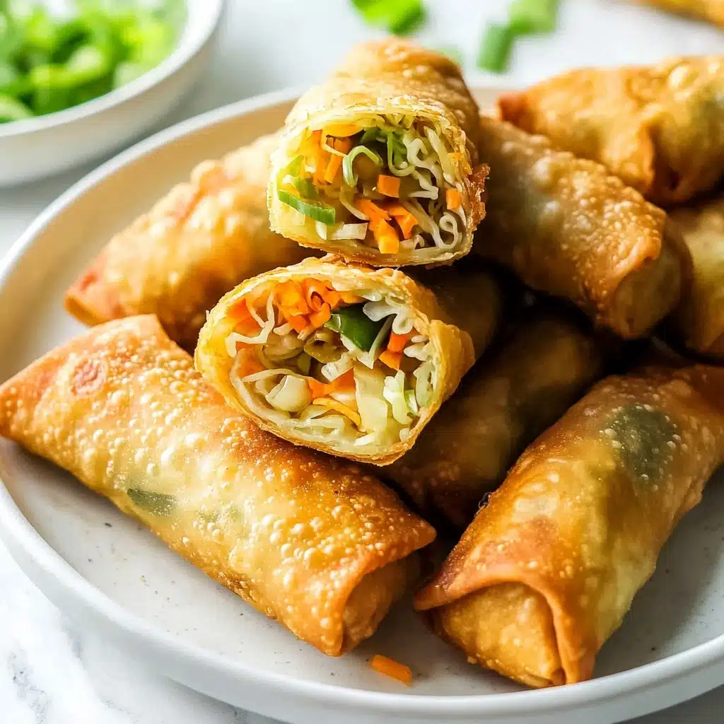 Homemade Air Fryer Egg Rolls Recipe - Recipe Image