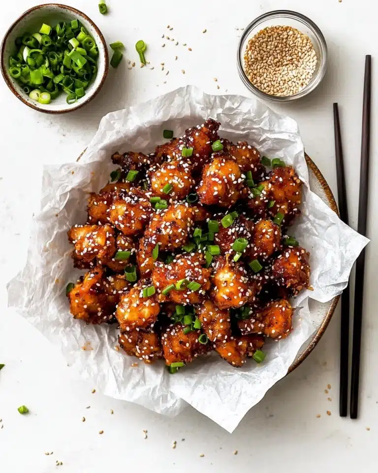Air Fryer Sesame Cauliflower Wings Recipe