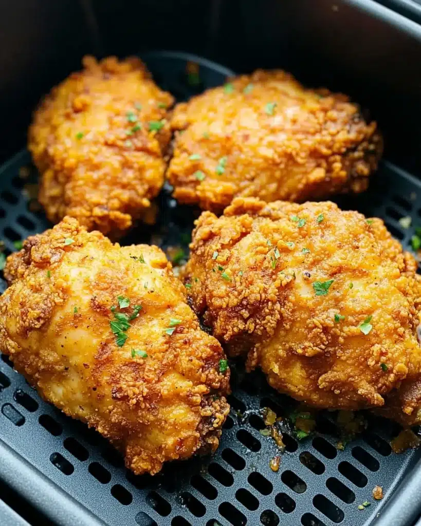 Crispy Air Fryer "Fried" Chicken Recipe
