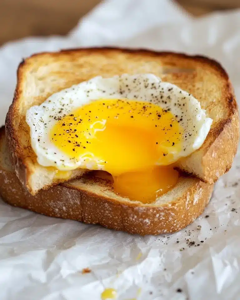 Air Fryer Egg Toast Recipe