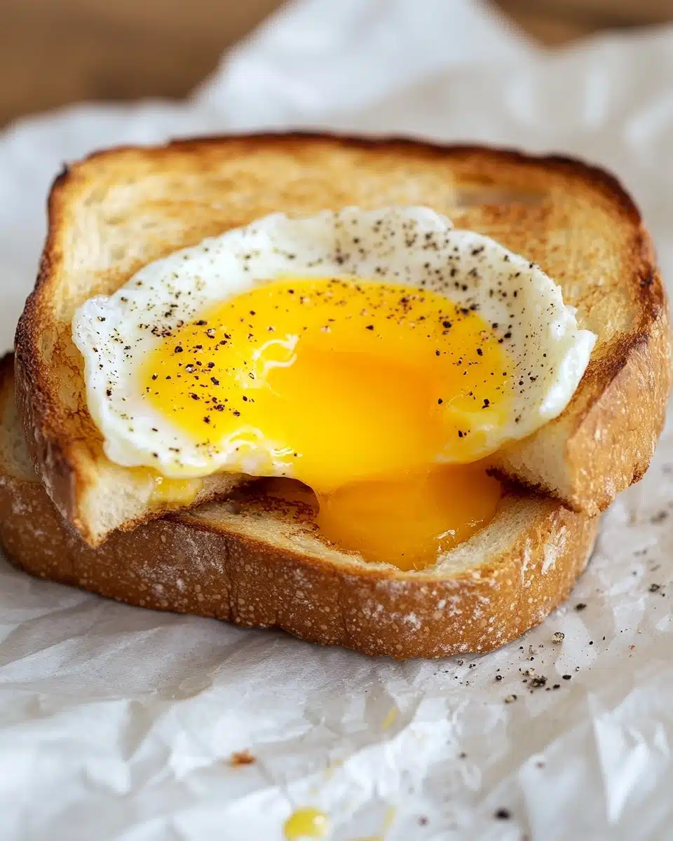 Air Fryer Egg Toast Recipe