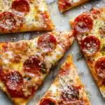 Easy 5 Minute Air Fryer Tortilla Pizza Recipe