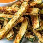 5-Ingredient Healthy Air Fryer Zucchini Fries Recipe