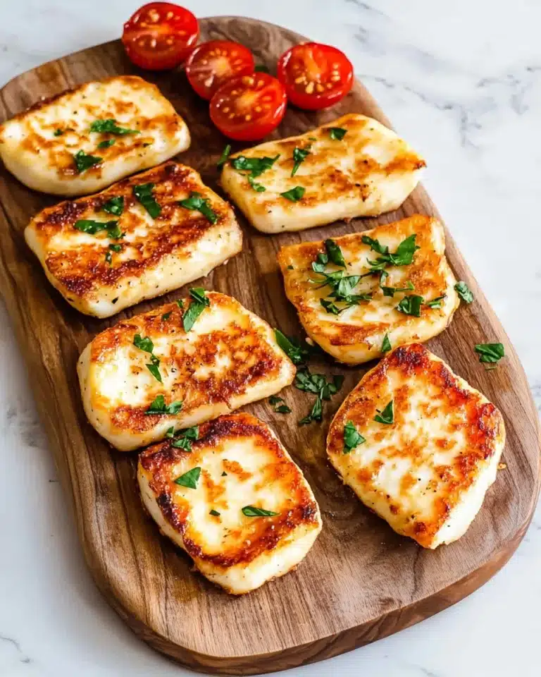 Air Fryer Halloumi Recipe
