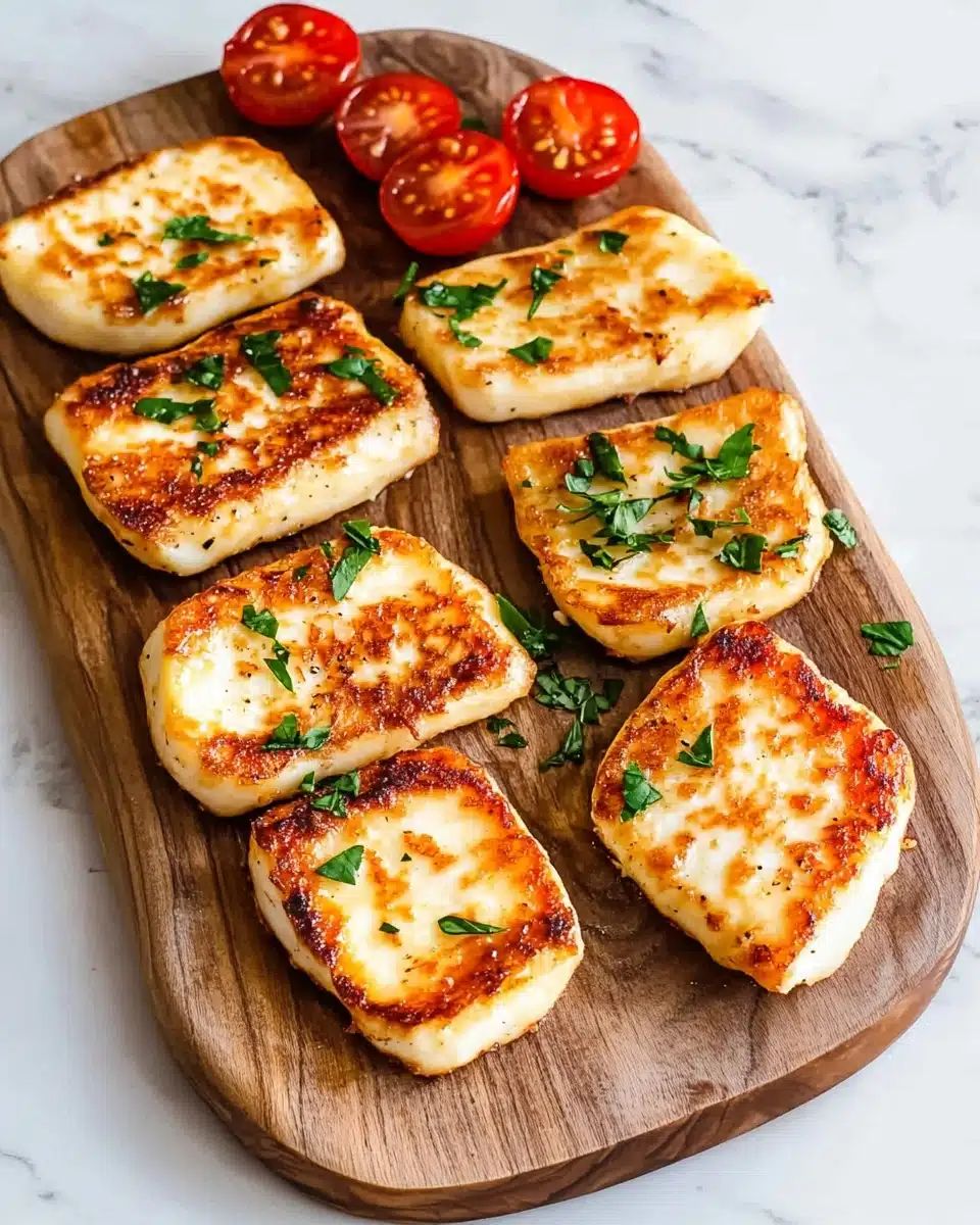 Air Fryer Halloumi Recipe