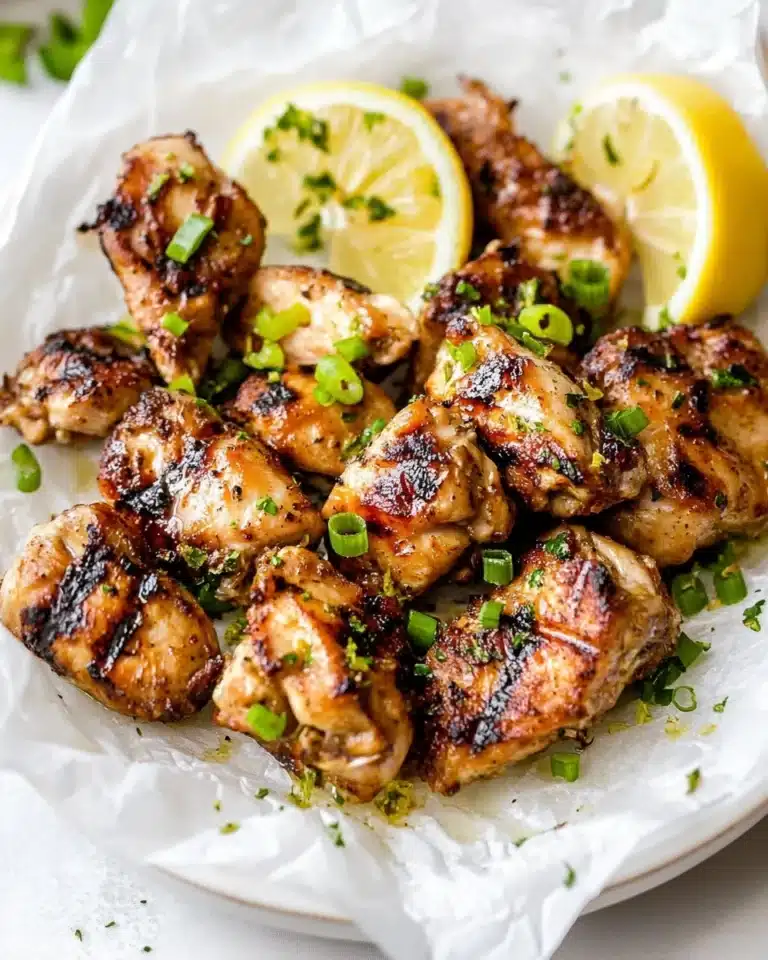 Air Fryer Lemon Chicken Bites Recipe