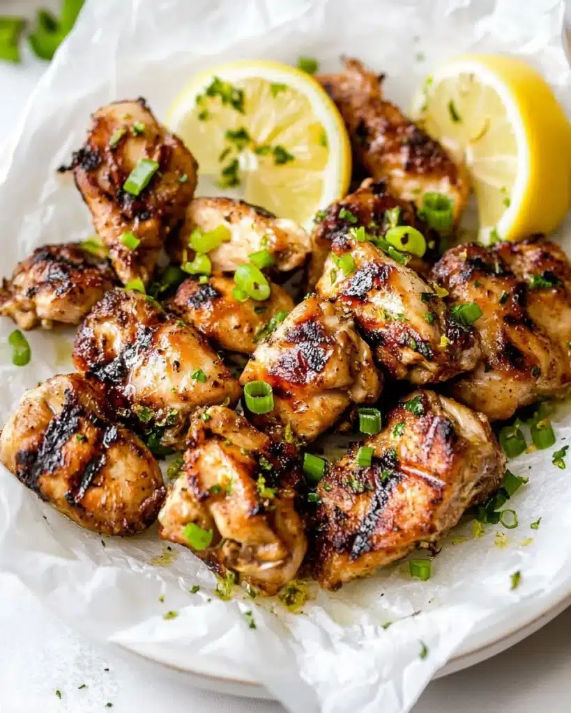 Air Fryer Lemon Chicken Bites Recipe