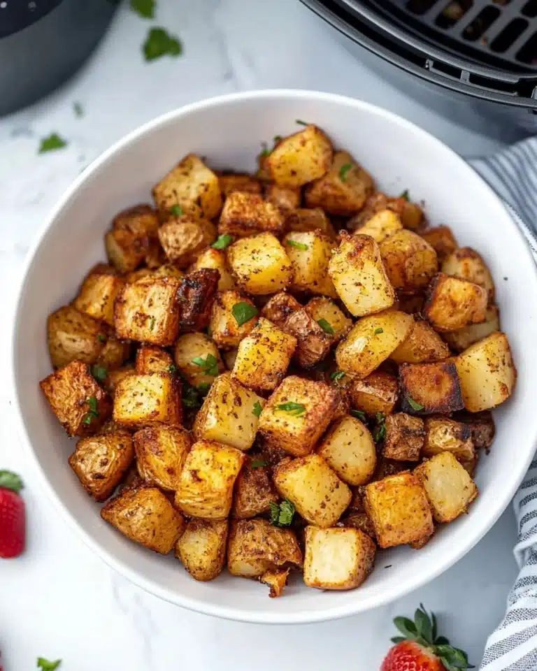 Air Fryer Potato Cubes Recipe