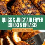 Air Fryer Chicken Breasts Recipe