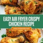 Crispy Air Fryer "Fried" Chicken Recipe