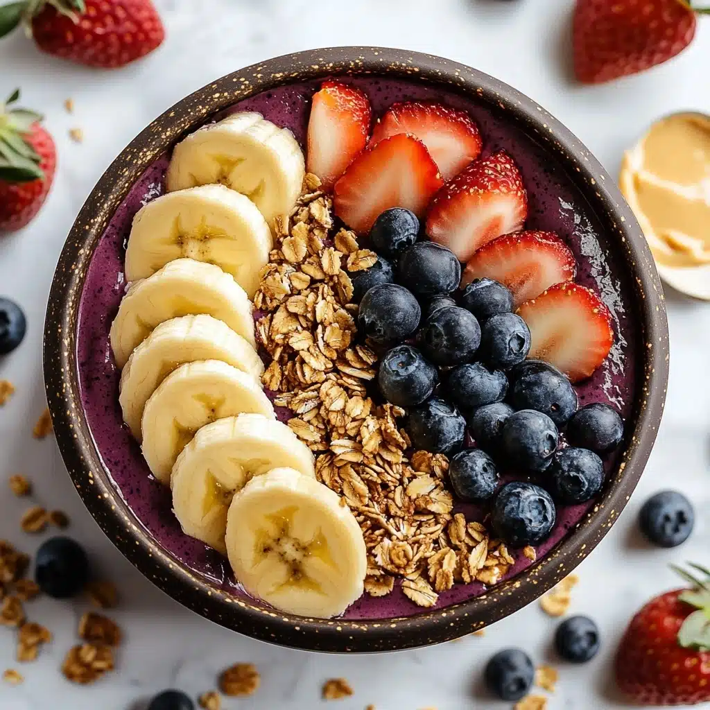 Creamy And Thick Acai Bowl Recipe - Recipe Image
