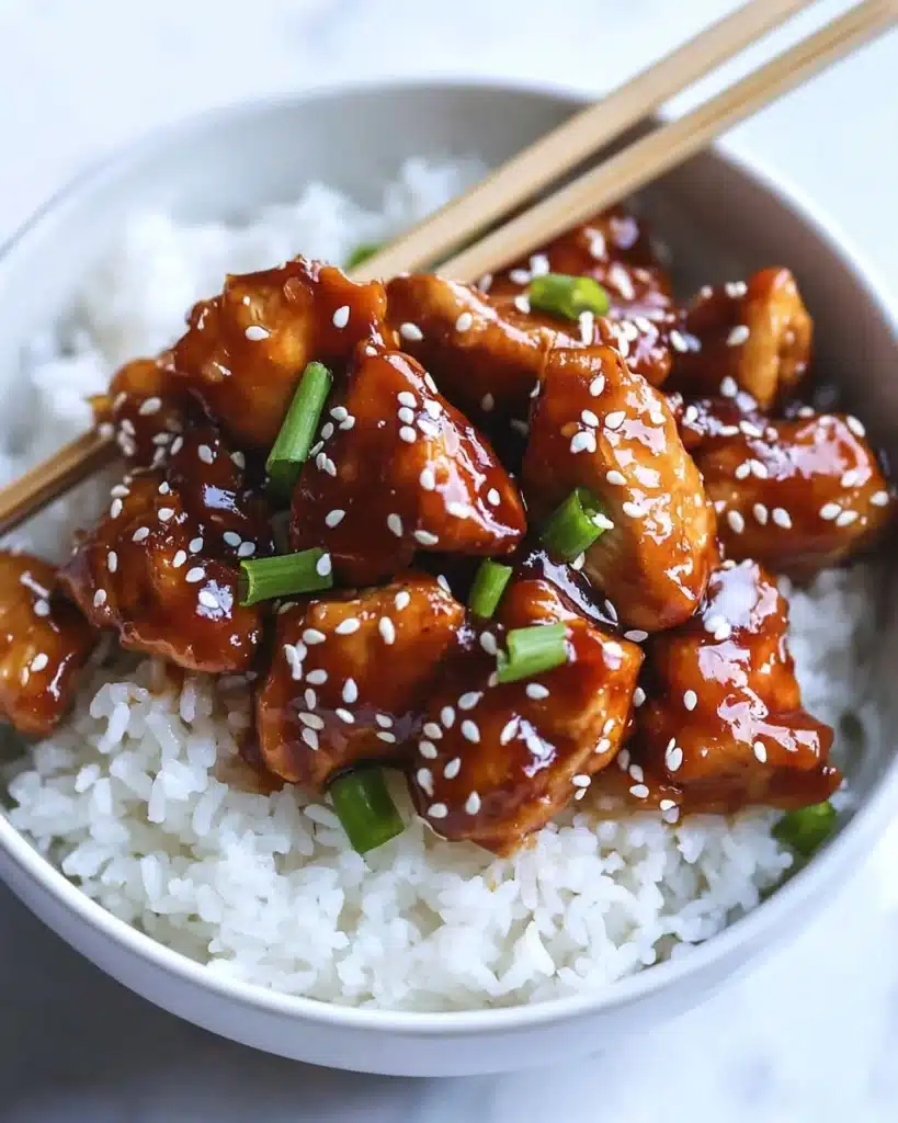 Instant Pot Sesame Chicken Recipe
