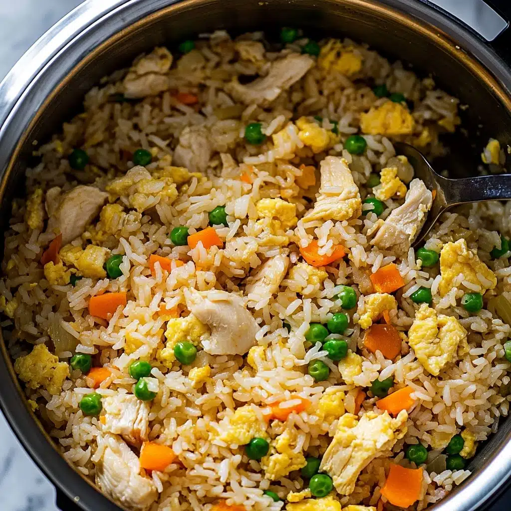 Instant Pot Chicken Fried Rice Recipe - Recipe Image