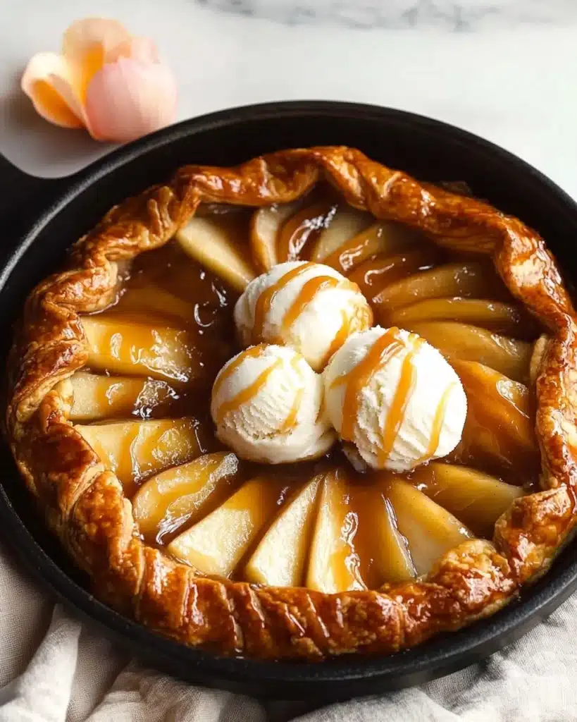 Apple Galette with Puff Pastry Recipe