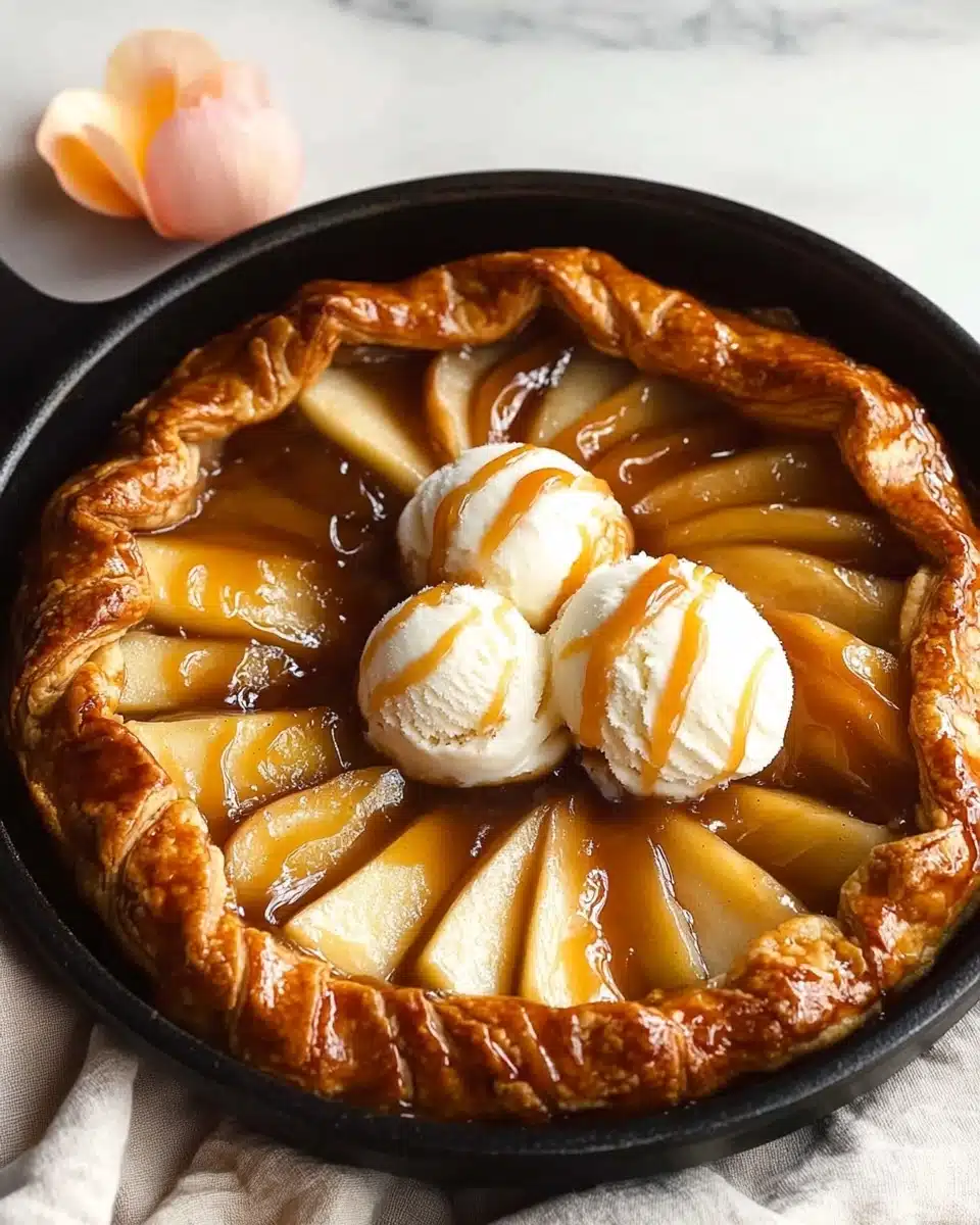 Apple Galette with Puff Pastry Recipe