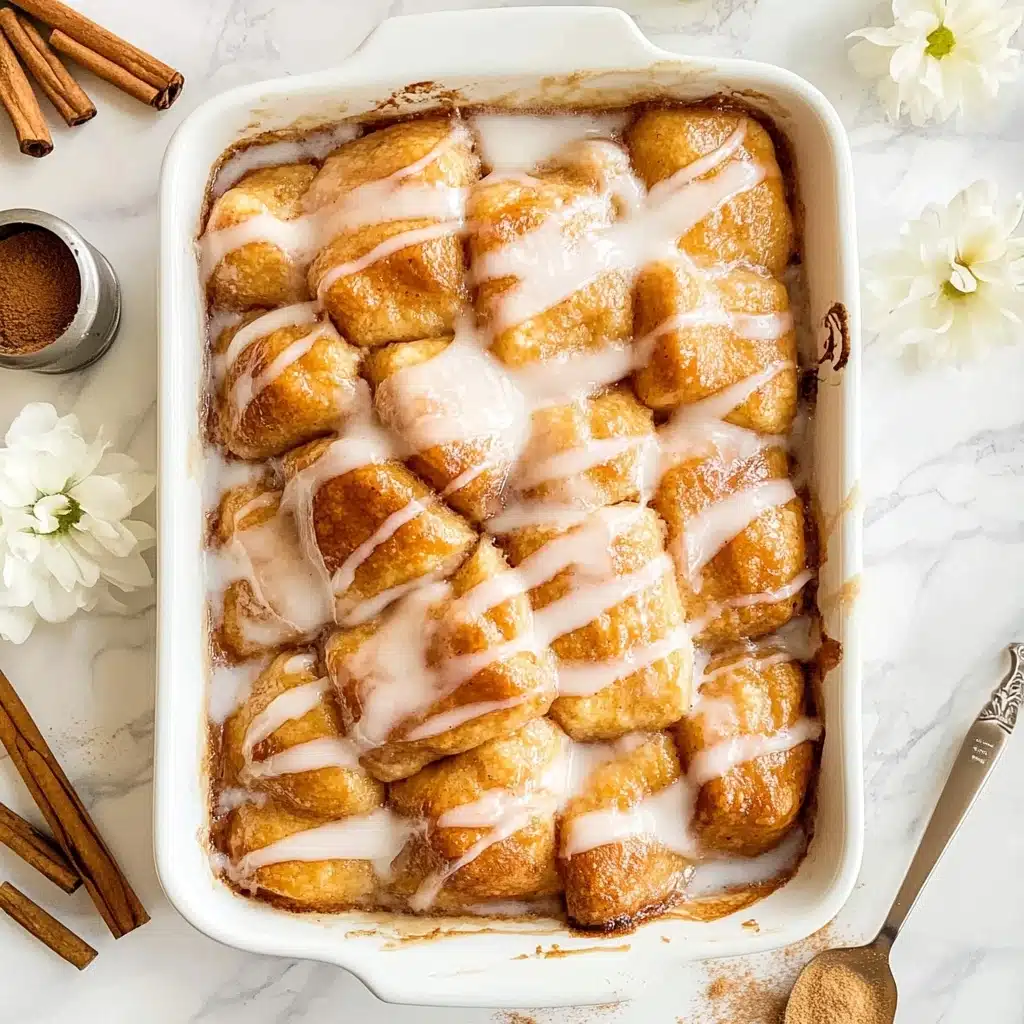 Cinnamon Roll Focaccia Recipe - Recipe Image