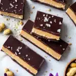 Chocolate Peanut Butter Bars (Homemade Snickers) Recipe 7 Chocolate Peanut Butter Bars (Homemade Snickers) Recipe