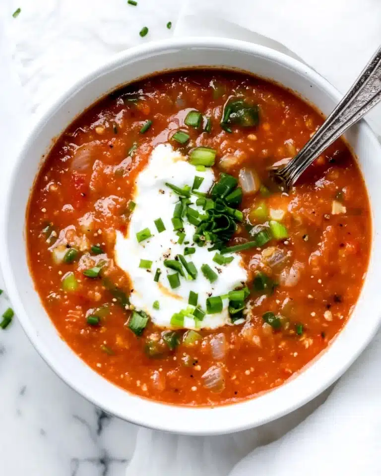 Traditional Gazpacho Recipe