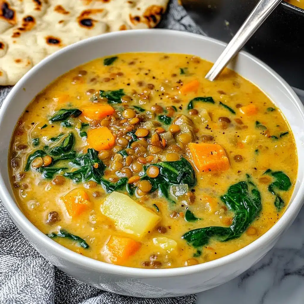 Instant Pot Coconut Curry Lentil Soup Recipe - Recipe Image