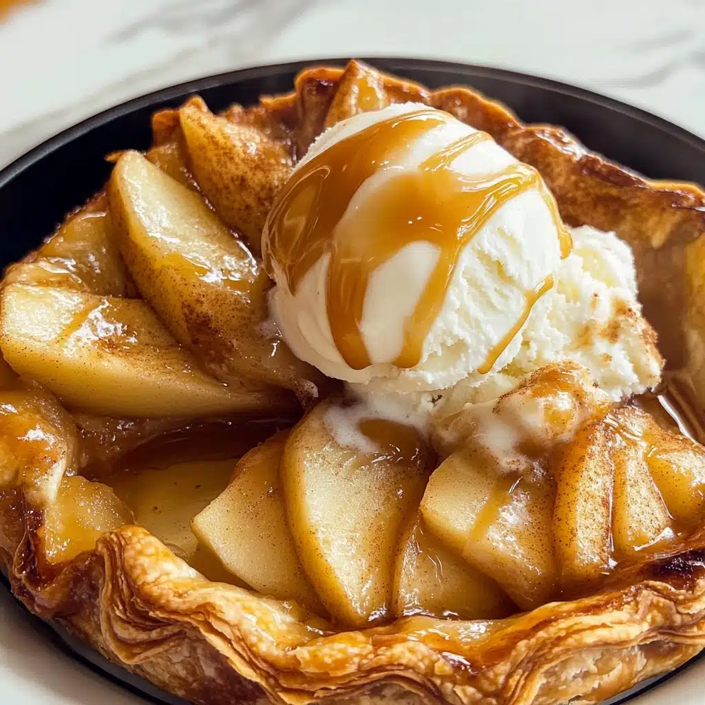 Apple Galette with Puff Pastry Recipe - Recipe Image