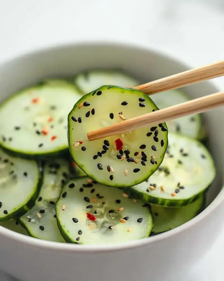 Asian Cucumber Salad Recipe