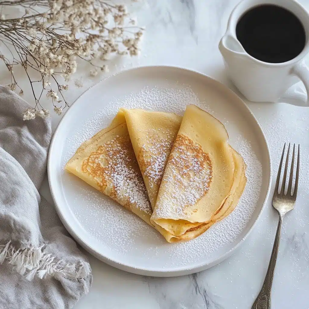 French Crepe Recipe - Recipe Image