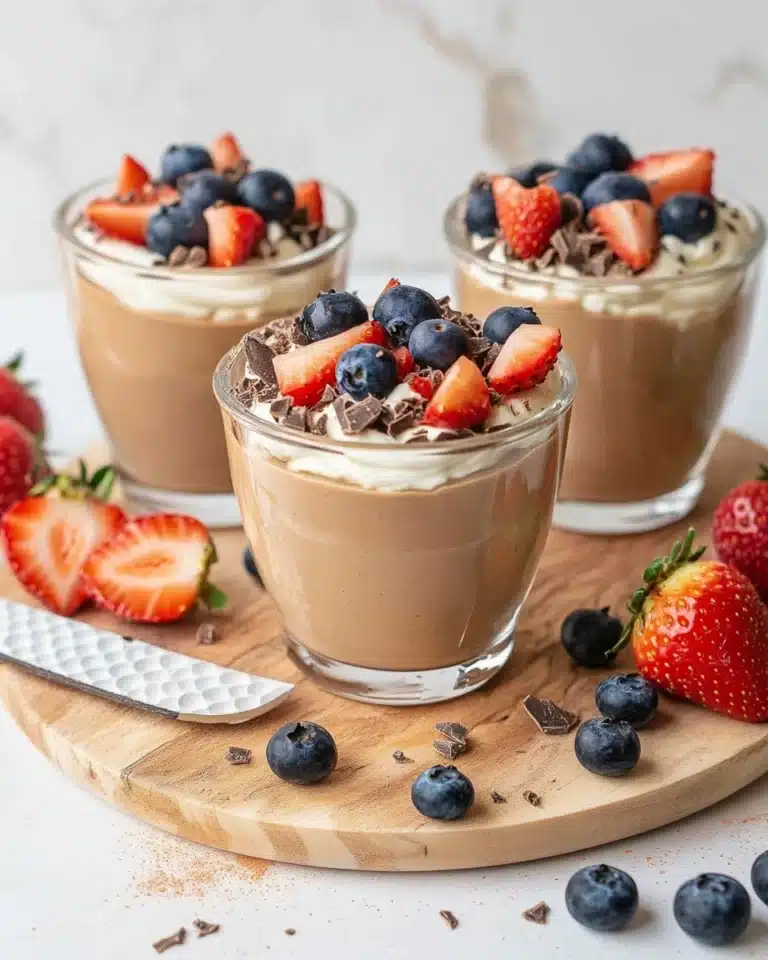 Chocolate Protein Pudding Recipe