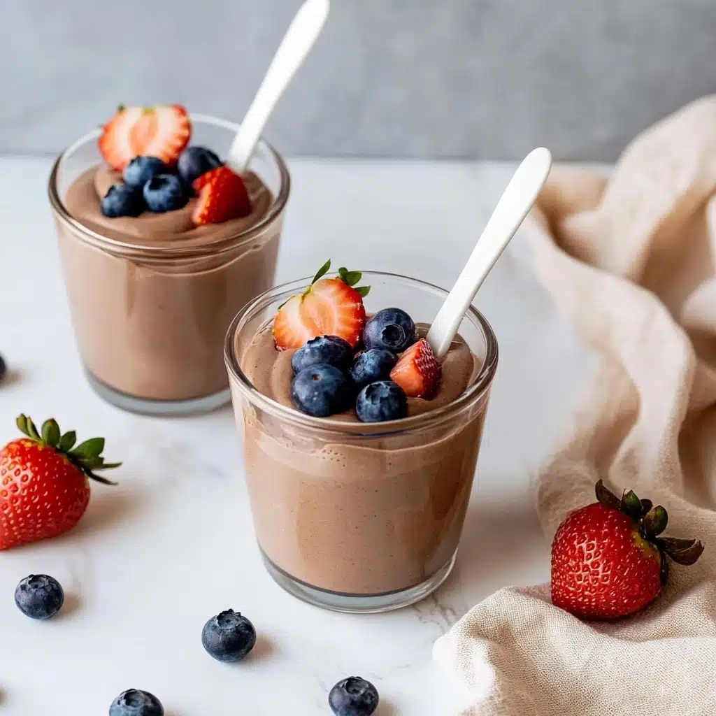 Chocolate Protein Pudding Recipe - Recipe Image