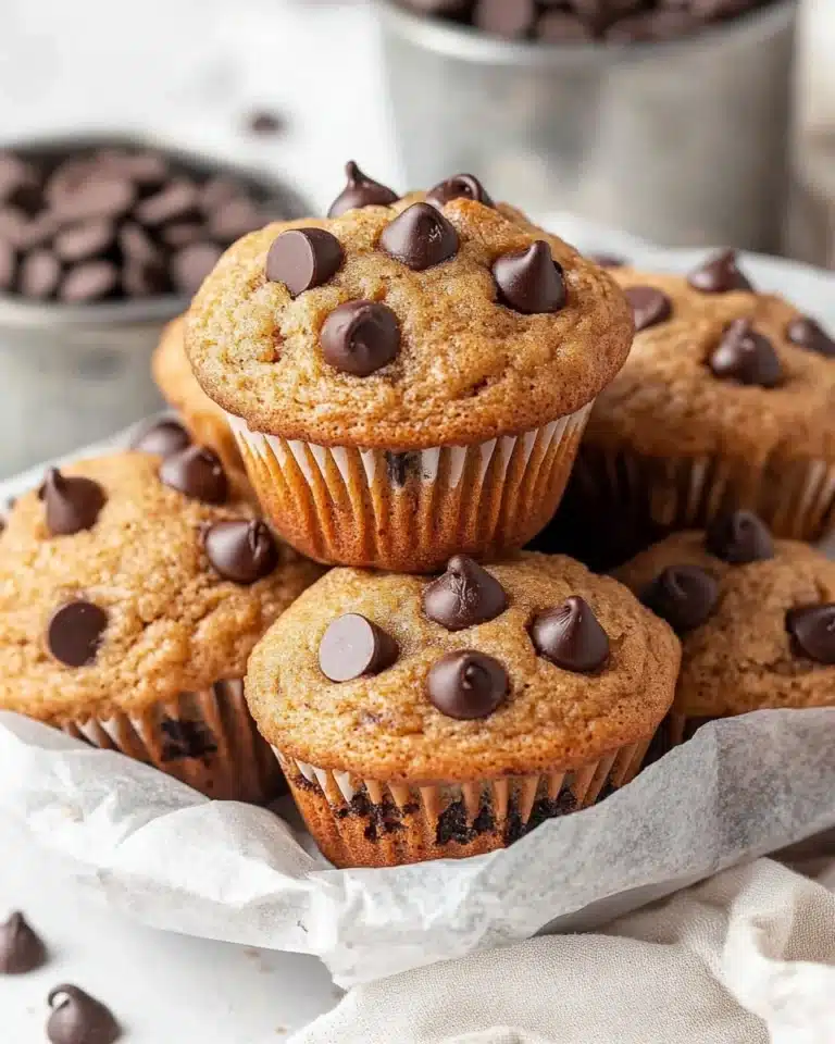 Cottage Cheese Chocolate Chip Blender Muffins Recipe