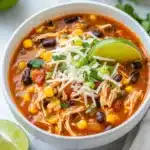 Easy Chicken Taco Soup Recipe