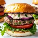 Really Good Spinach Feta Turkey Burgers Recipe