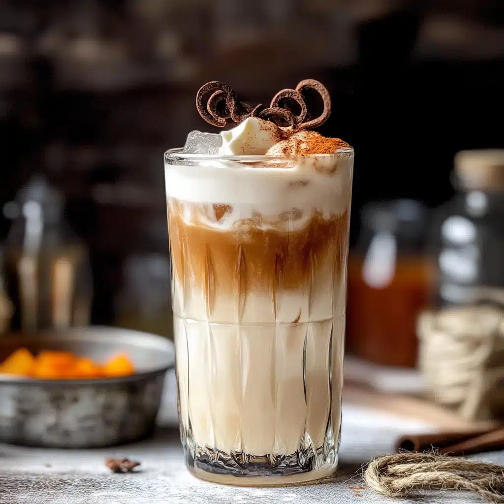Iced Pumpkin Cream Chai Tea Latte Recipe - Recipe Image