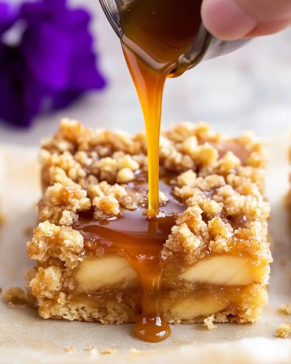 Caramel Apple Cheesecake Bars Recipe
