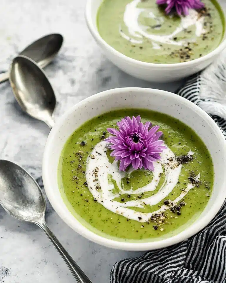 Creamy Zucchini Soup Recipe
